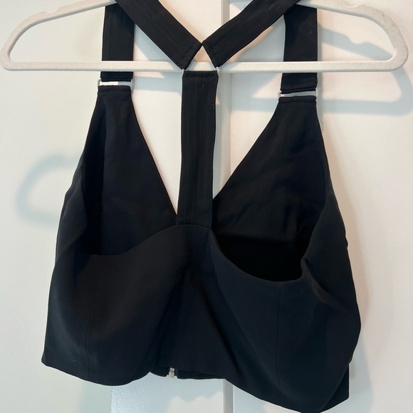 ALC zip front crop top size 6 - Picture 7 of 7